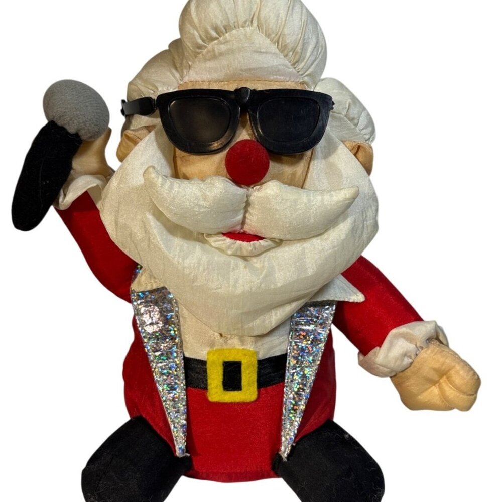 Rock 'N' Roll Pals Santa Great American Fun Musical Christmas 9" Nylon Zellers